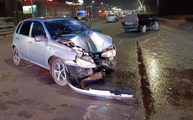Рязанская полиция ищет очевидцев ДТП на Московском шоссе 28 января