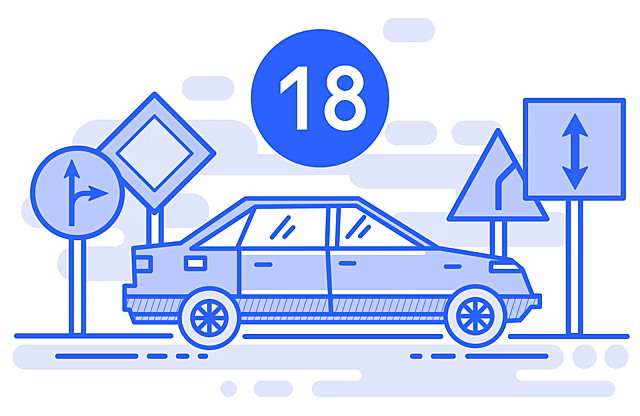 ПДД 2018 – раздел №18 – Приоритет маршрутных транспортных средств
