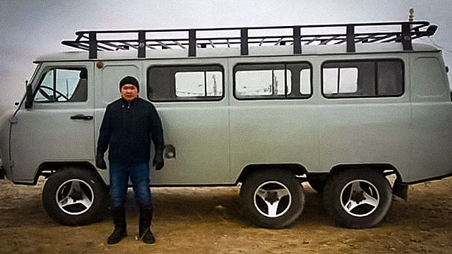 Безумные УАЗы монгольских умельцев