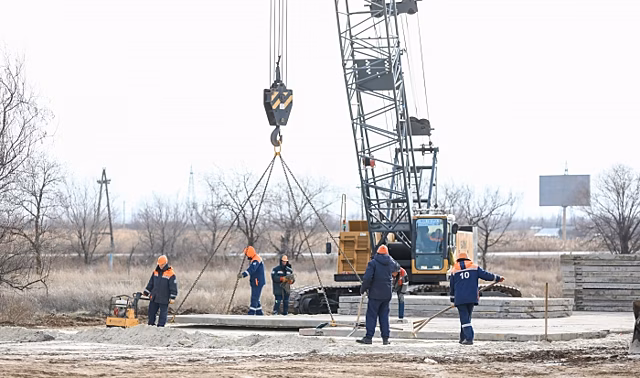 Первый этап строительства обхода вокруг Волгограда выполнили на 17%