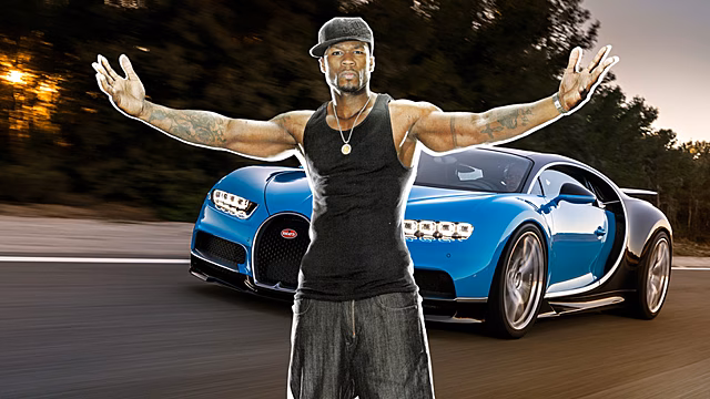 Рэпер 50 Cent похвастался в Инстаграме своим новым Bugatti за 3 млн долларов