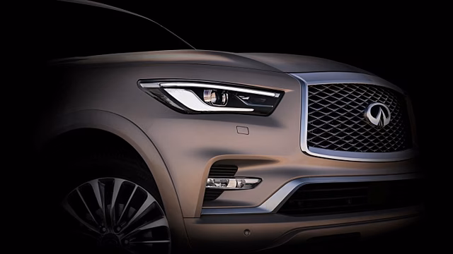 Infiniti показала новый QX80 на официальных фото