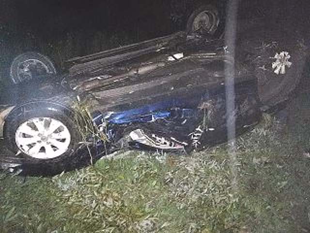 В Башкирии водитель скончался из-за опрокидывания в кювет