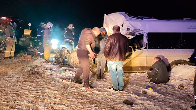В МЧС рассказали об обстановке на месте ДТП с десятью погибшими под Самарой