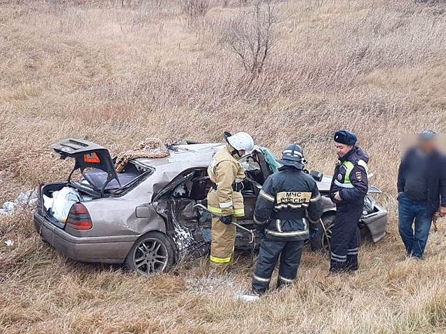 В Шарлыкском районе при столкновении двух авто погибли два человека