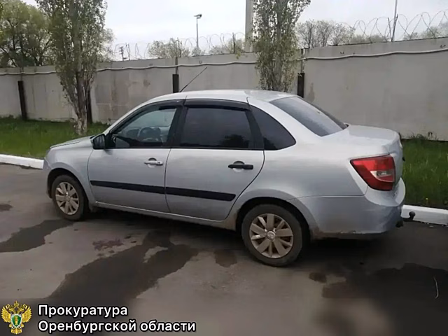 У нетрезвого водителя из Соль-Илецка могут конфисковать машину