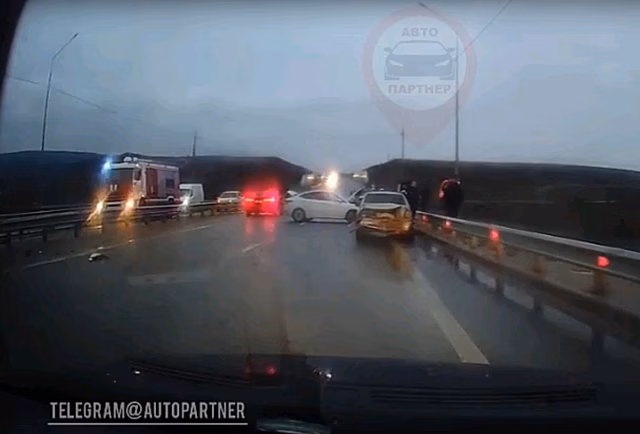 ДТП с 13 машинами произошло в Севастополе