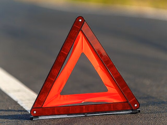 Движение на МКАД в районе Варшавского шоссе затруднено из-за ДТП