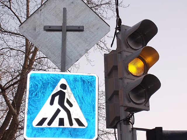 В Челябинской области сотрудники ГИБДД провели для школьников акция «Веселый светофор»