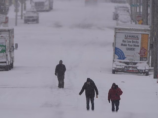 Более 210 тыс домов в США остались без электричества из-за снежной бури