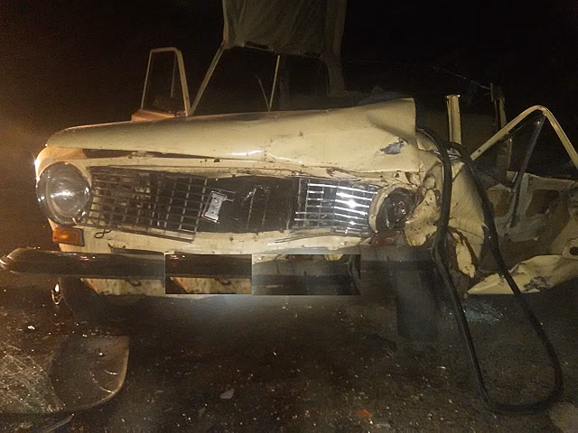 В Тимашевском районе чудом выжили оба участника лобовой аварии