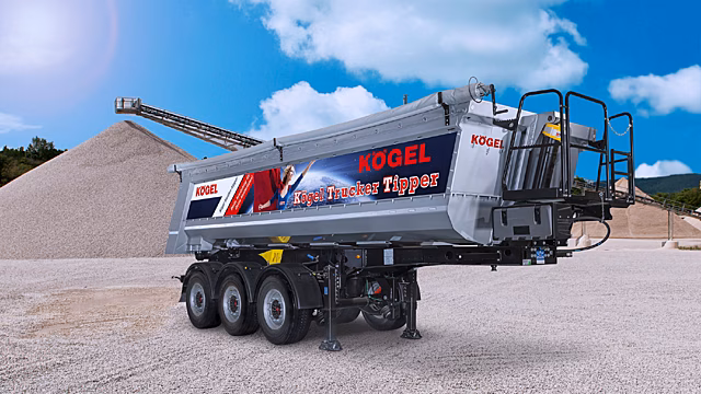 Компания Kögel впервые покажет новый самосвальный полуприцеп на bauma 2019
