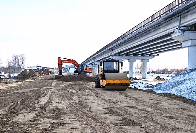 Объездную дорогу начали строить на Северном обходе Новосибирска