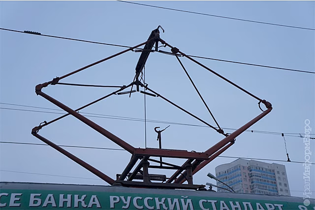 В Екатеринбурге встали трамваи