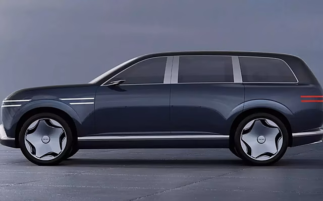 Флагманский корейский кроссовер получит двери как у Rolls-Royce и другие «фишки»