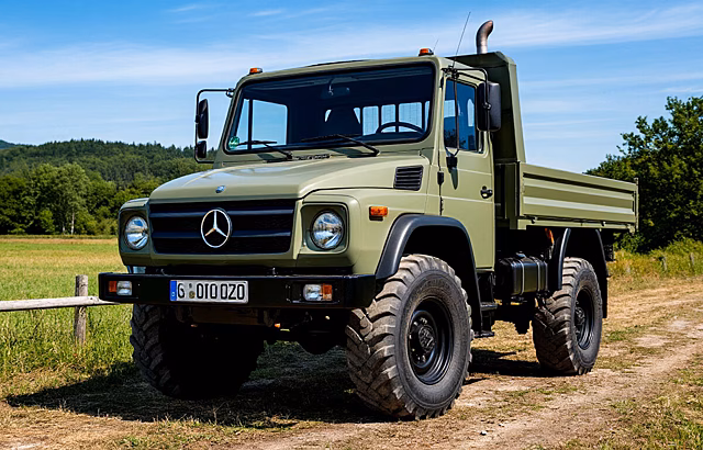 Mercedes-Benz представила концепт спецверсии модели Unimog