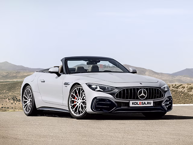 Каким будет обновленный Mercedes-AMG SL