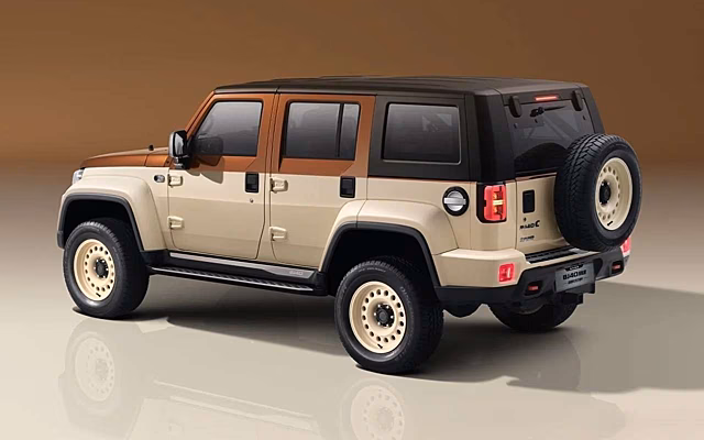 BAIC BJ40 получил ограниченную версию Crystal Shine Knight