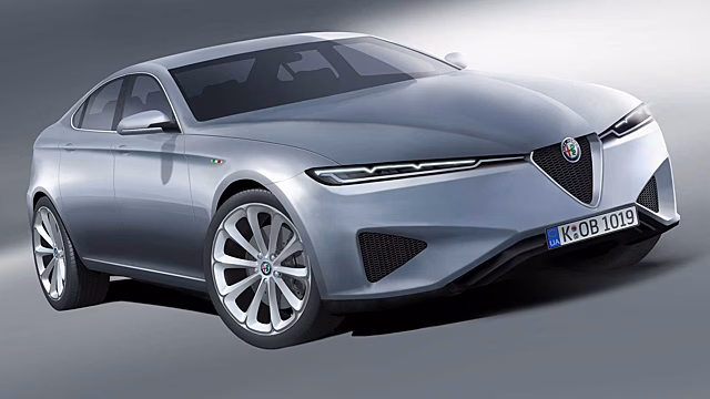 Посмотрите, как может выглядеть будущая Alfa Romeo