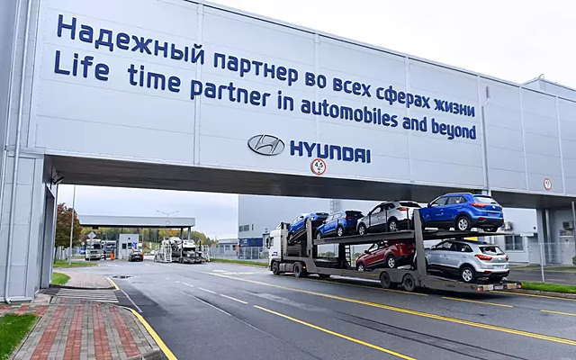Автопроизводитель Hyundai Motor вошел в тройку лидеров промышленности Петербурга