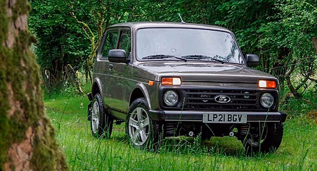В Британии протестировали новую модель Lada Niva Legend