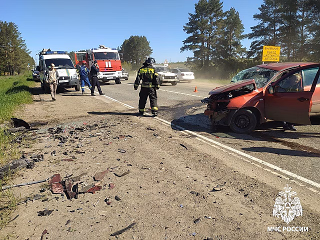 ДТП произошло на Сарапульском тракте около Ижевска