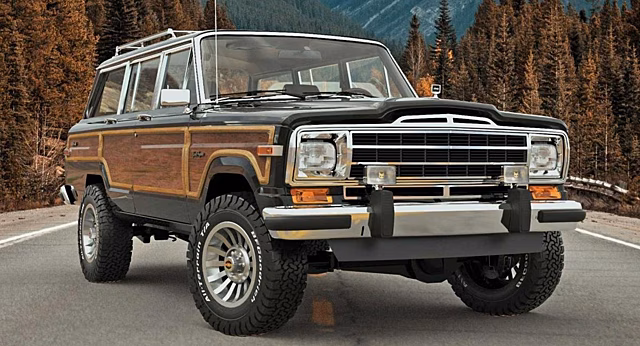 Представлен крутой рестомод на базе внедорожной модели Jeep Grand Wagoneer