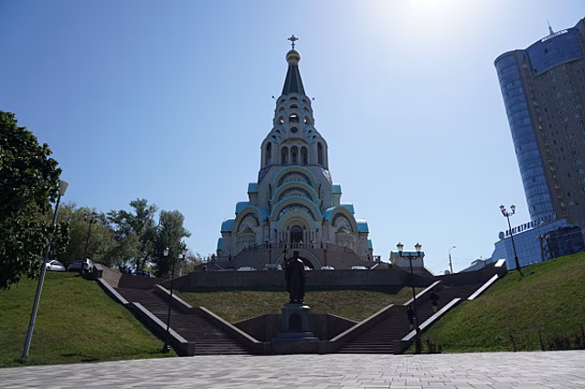 Прямая трансляция: пасхальное богослужение из Софийского собора в Самаре