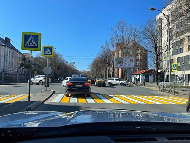 Невского встала в пробке из-за аварии на пересечении с Артиллерийской