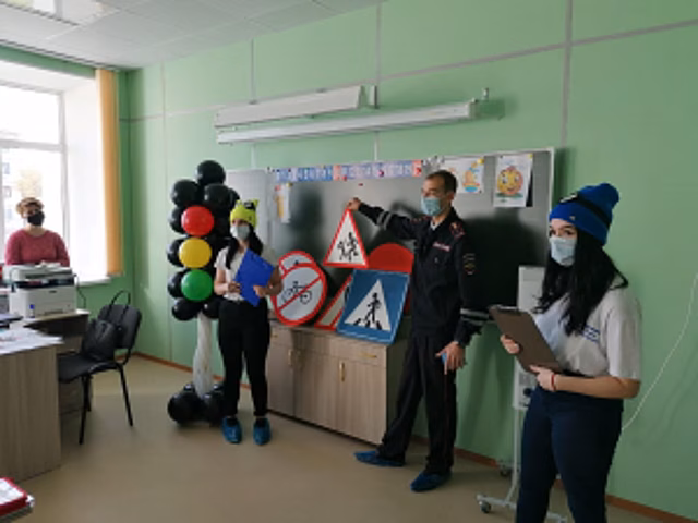 В Оренбургской области состоялось посвящение первоклассников в юные пешеходы