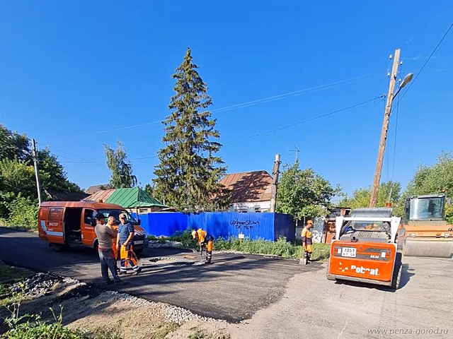 В Пензе продолжается ремонт объектов по «БКД»