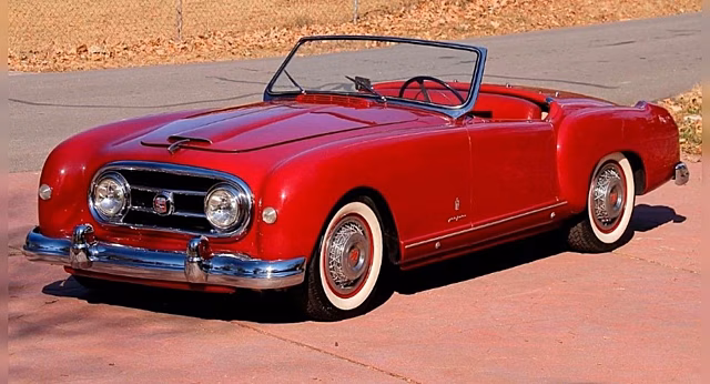На аукцион выставят редкий родстер Nash-Healey 1953 года выпуска