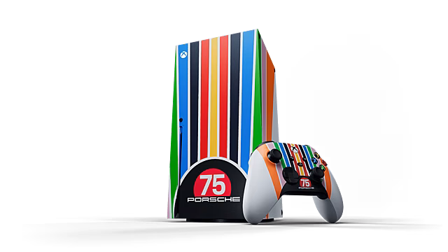 Porsche выпустила особую игровую приставку Xbox к своему юбилею
