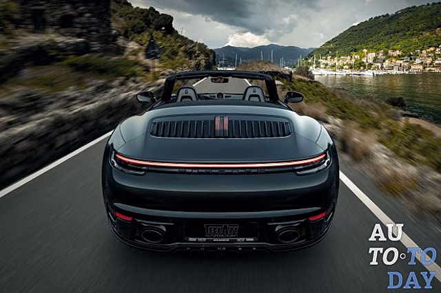 TechArt показал титановый выхлоп для Porsche 911